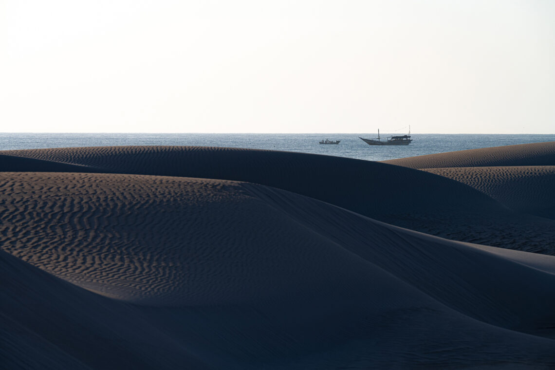 Fotografie Reise Socotra weisse Dünen an der Südküste der Insel