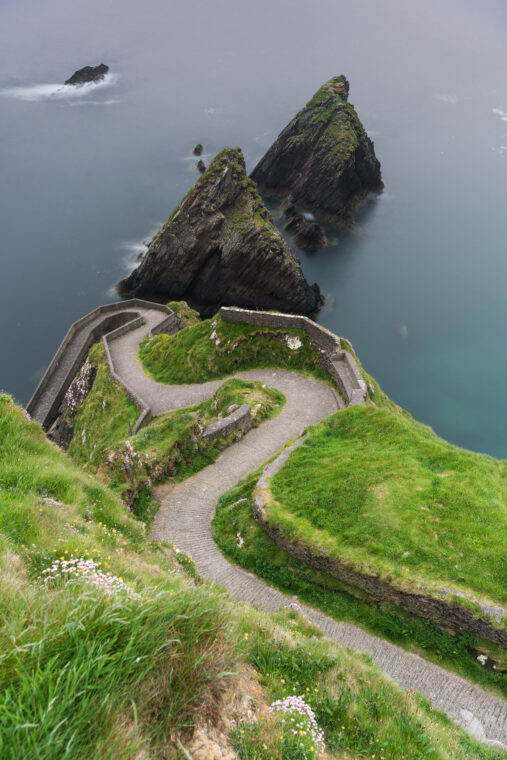 Irland Fotoreise, Dort erwartet uns eine Bucht mit herrlichen Felsformationen.