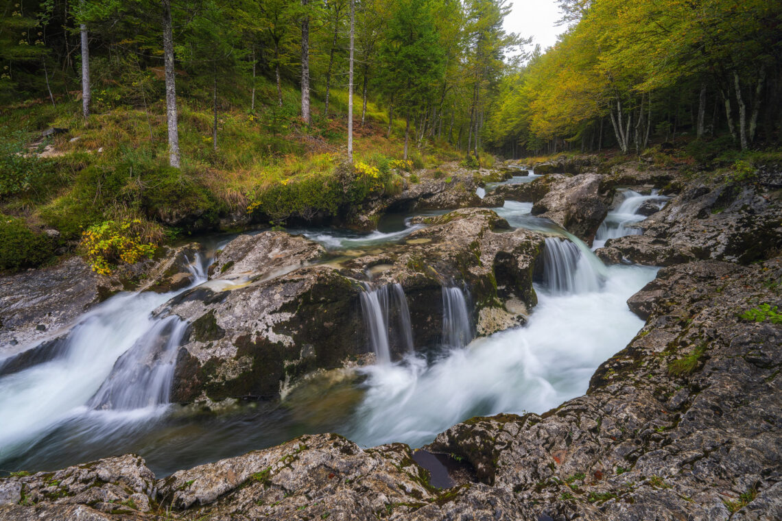 Slowenien Fotografie Reise, atemberaubende Wasserfälle - Rolf Gemperle Naturfotografie