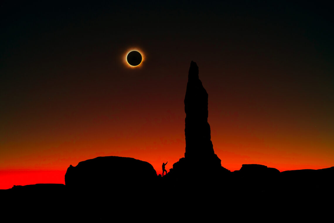 Sonnenfinsternis in der